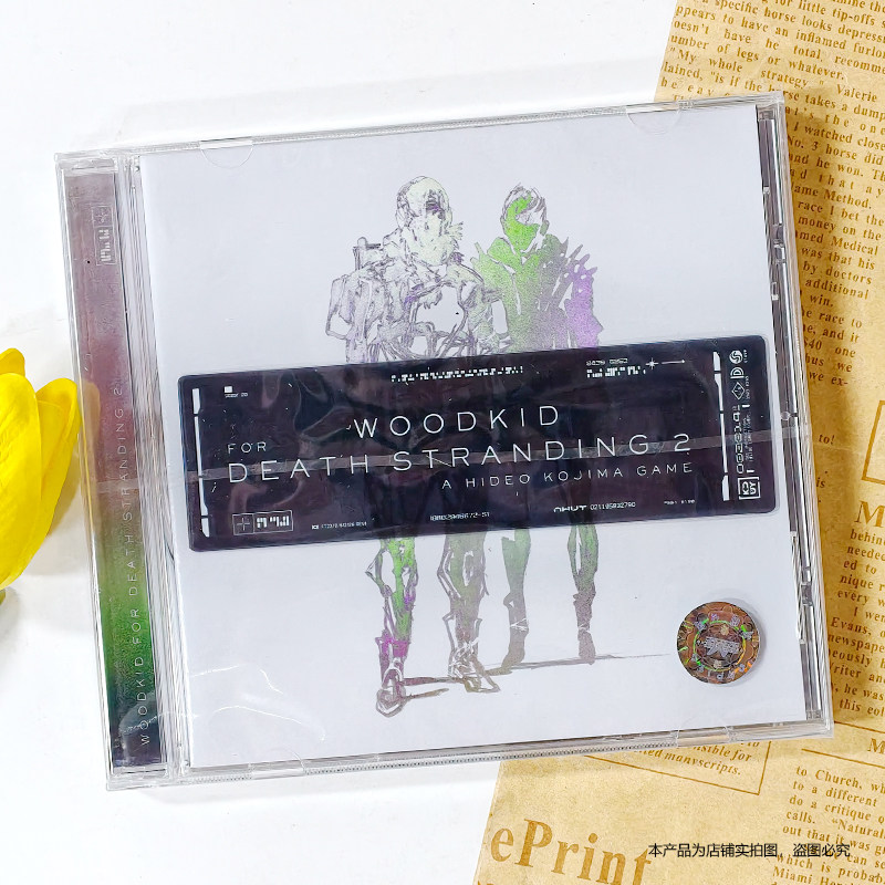 现货Woodkid For Death Stranding 死亡搁浅2 游戏原声音乐 CD