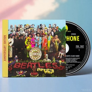 The Beatles披头士乐队专辑 佩珀军士的孤独之心俱乐部乐队CD唱片