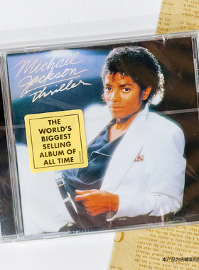 现货原装正版 迈克尔杰克逊专辑MICHAEL JACKSON THRILLER CD唱片