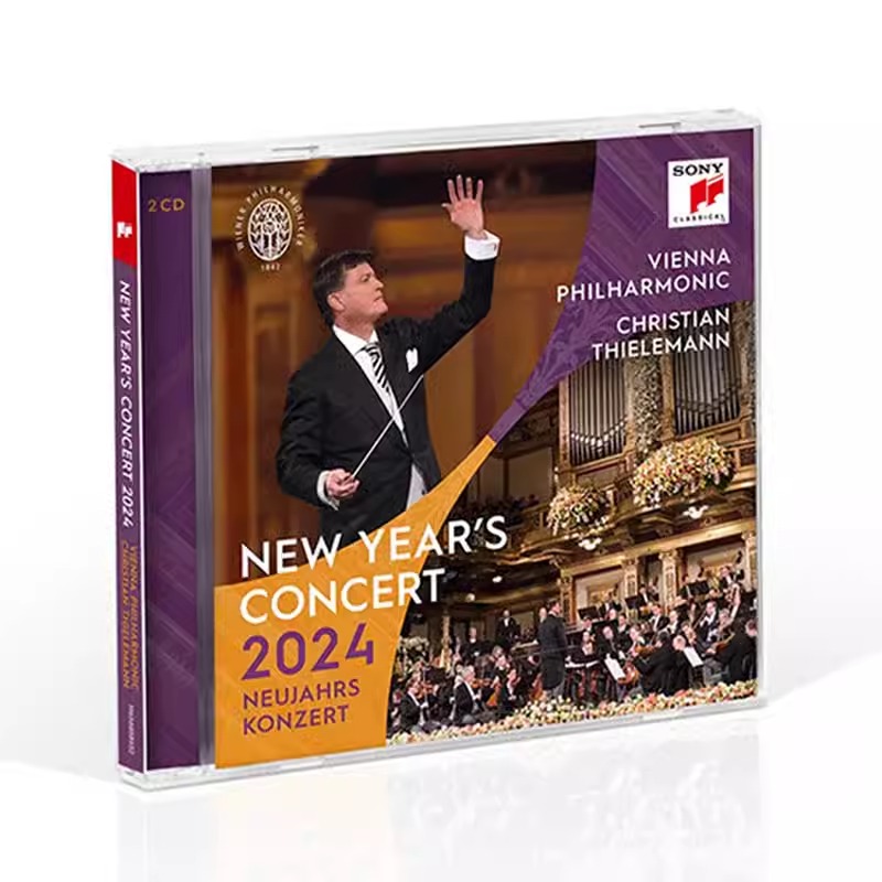 原版进口 2024年维也纳新年音乐会 CD 黑胶唱片LP 里斯蒂安