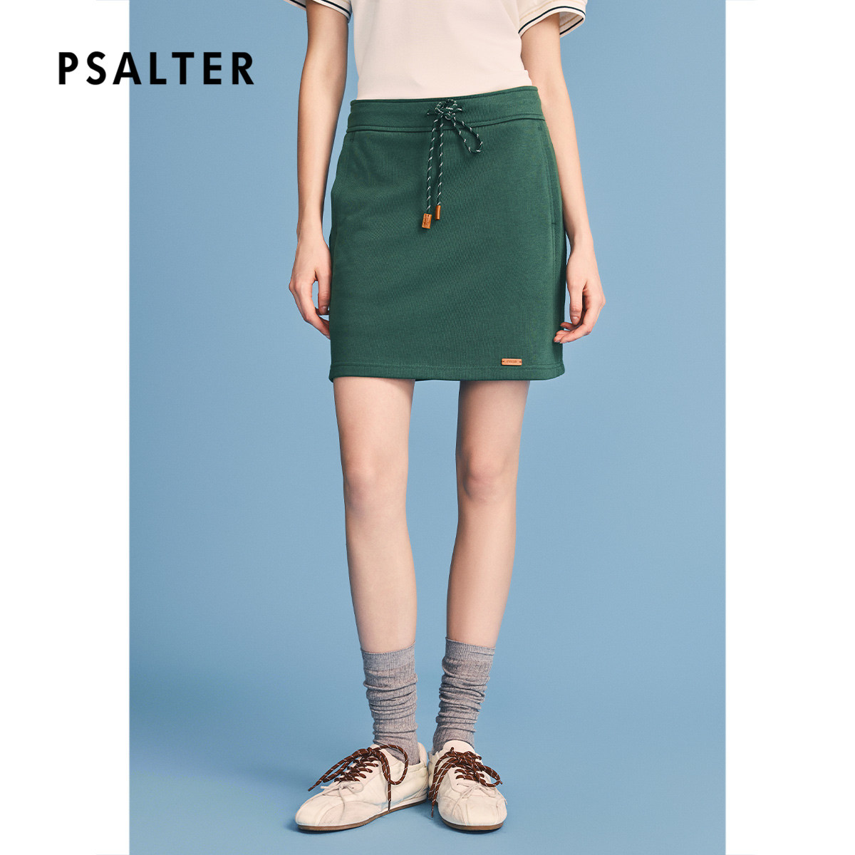 PSALTER诗篇简约休闲百搭运动风女半裙2026夏季新款