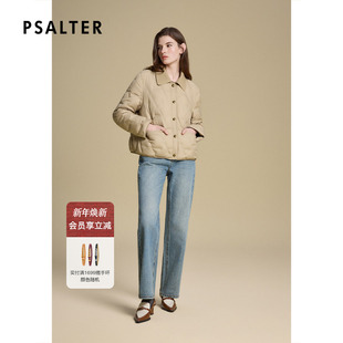 小香风针织翻领轻薄羽绒鹅绒服2025冬季 诗篇专选短款 新款 鹅绒