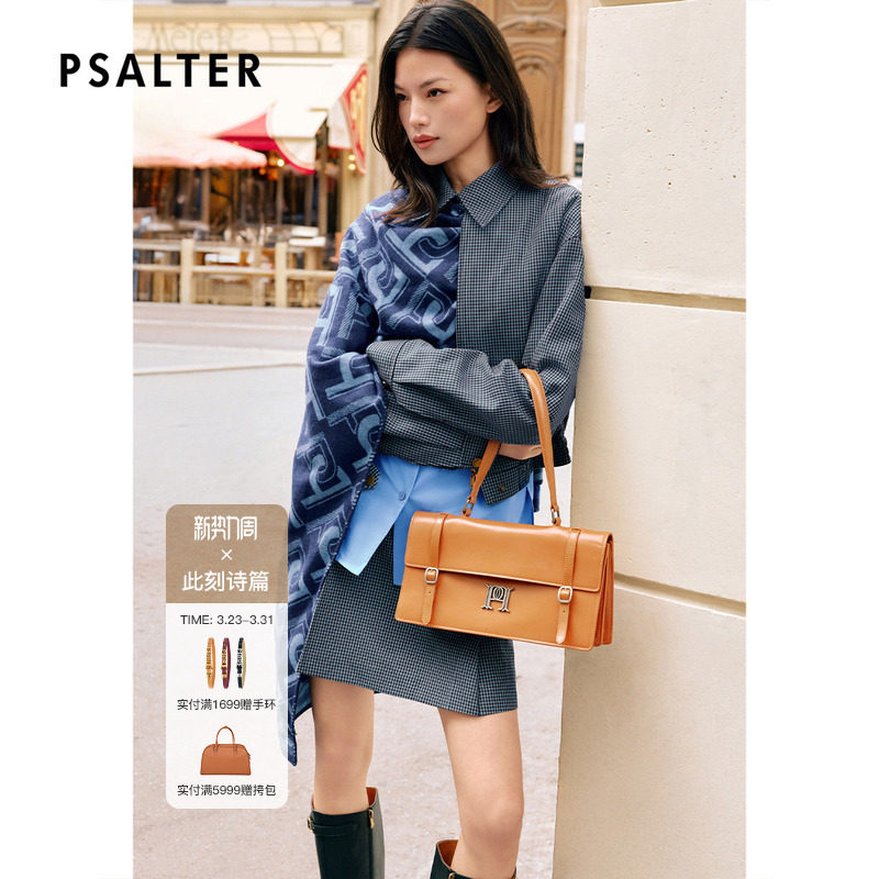 PSALTER诗篇经典格纹复古时尚夹克外套2025秋款