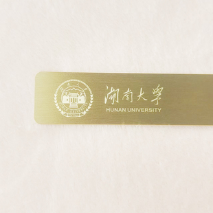 湖南大学logo文创纪念品书签尺毕业生 纪念品伴手礼