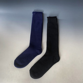 外贸 加厚全毛圈男袜美利奴羊毛保暖袜冬季 厚实长袜膝盖下高筒袜