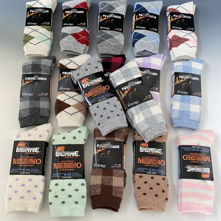 全加厚毛圈羊毛袜女袜情侣袜保暖