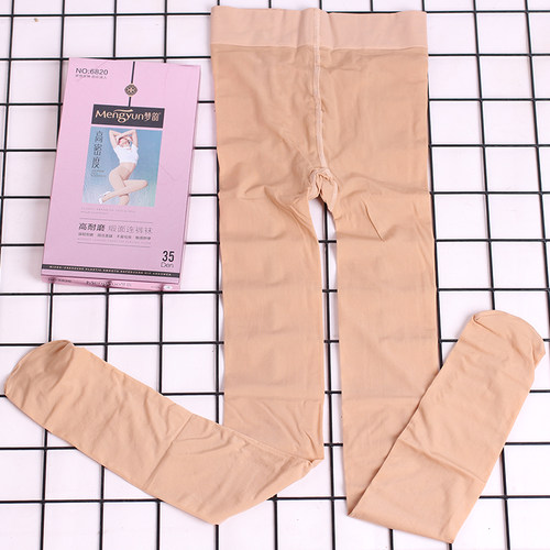 梦韵春秋丝袜半透肉连裤袜加档