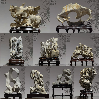 天然奇石摆件文房清供观赏镇宅风水办公室书房装饰配高档实木底座