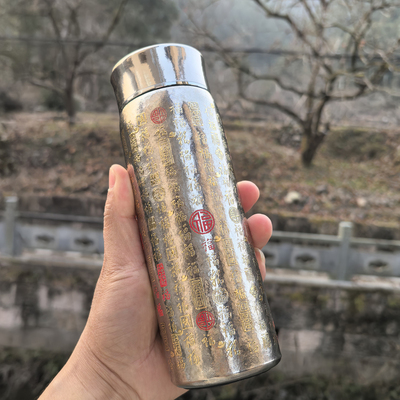 精美礼品钛杯内外纯钛保温杯