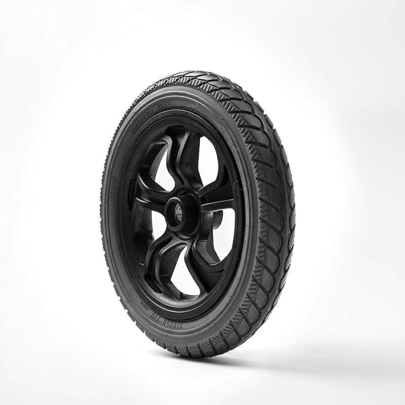 鱼跃电动轮椅12寸实心后轮D130H后轮总成12寸免充气310*50-210