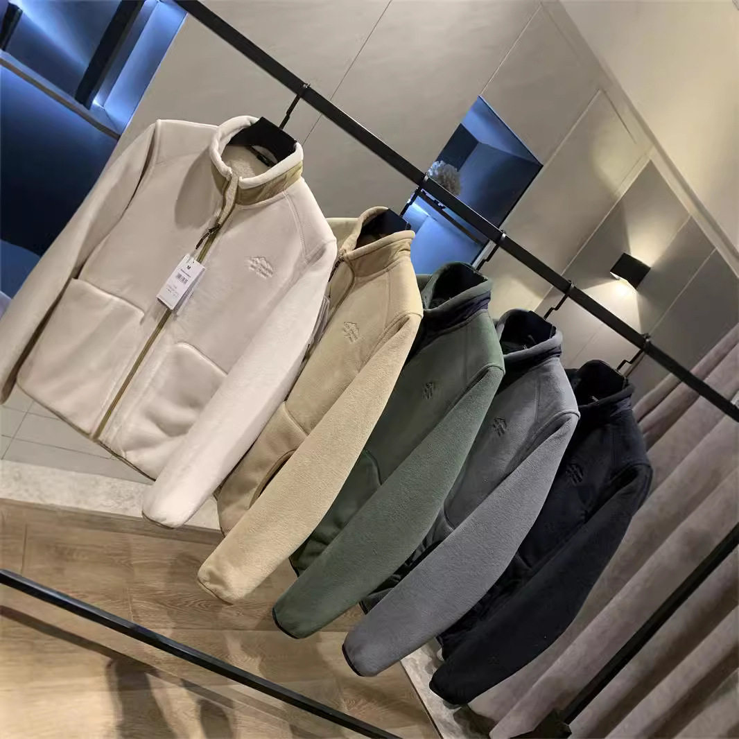 外单出K波蓝整单 复合摇粒绒！加厚羊羔绒保暖立领夹克男式外套潮,男装,夹克,淘宝优惠券,粉丝福利购,淘宝优惠卷