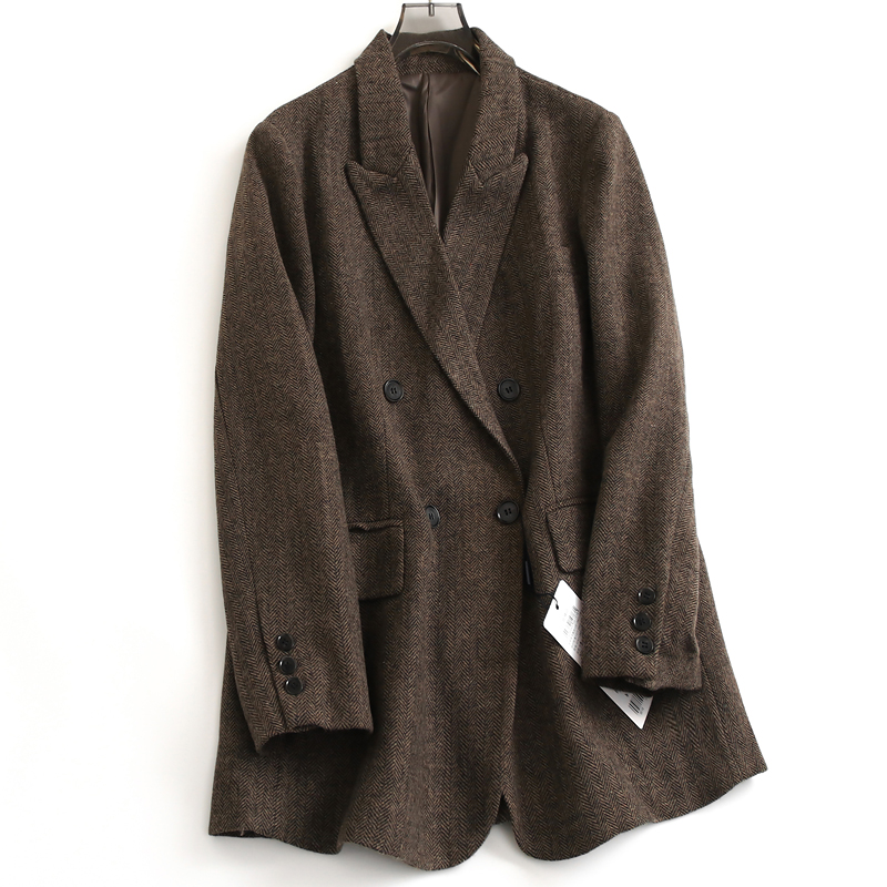 显瘦职场通勤长袖外套女西装西服