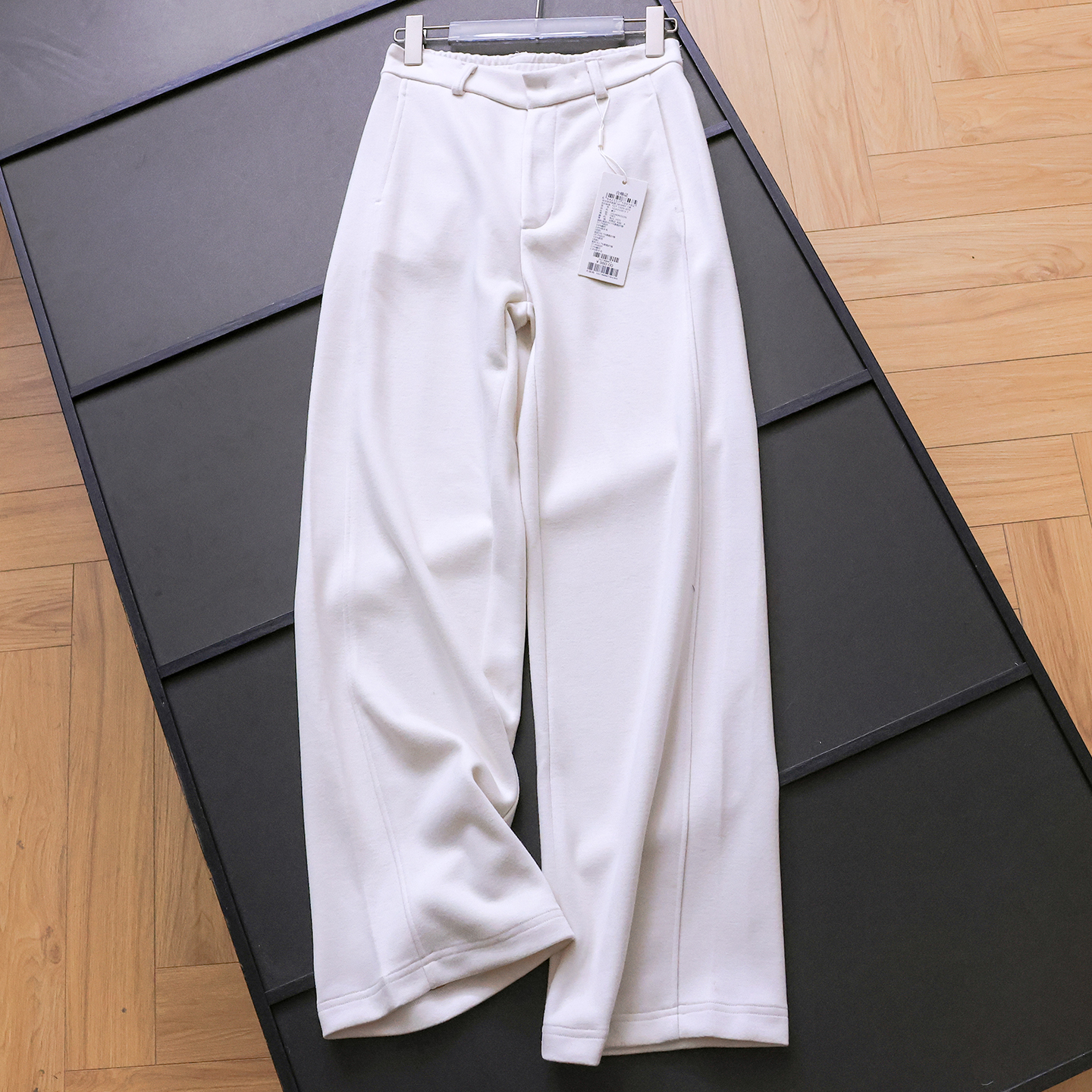 高腰显瘦宽松直筒裤垂坠阔腿裤女