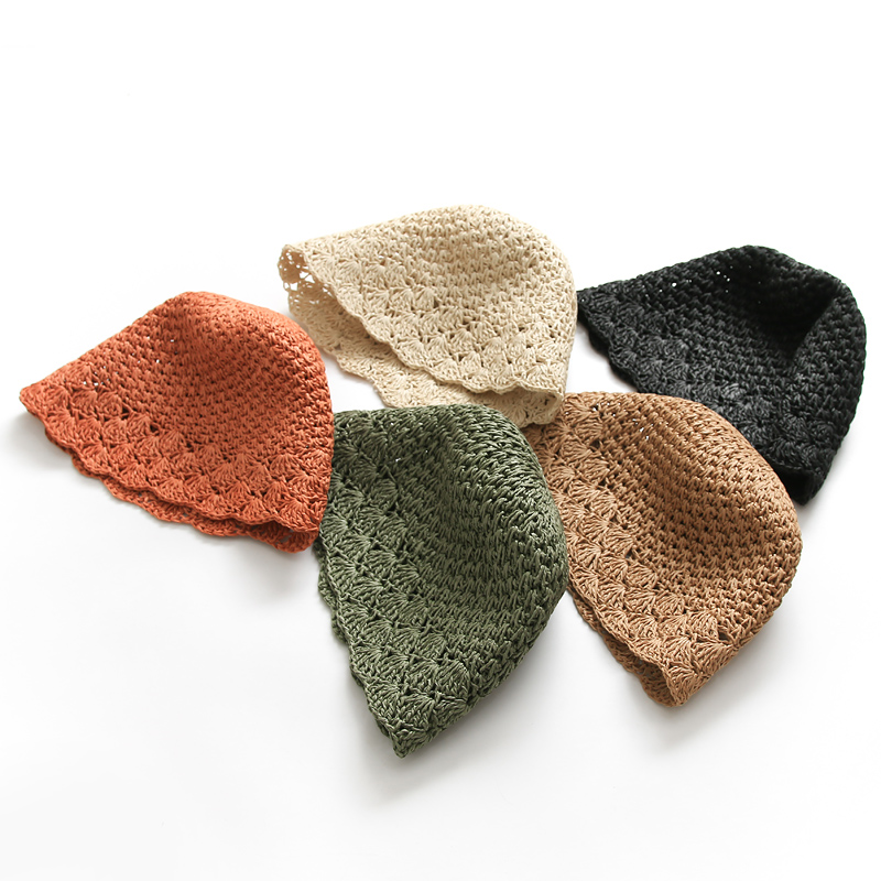 女式夏天百搭遮脸防晒渔夫帽