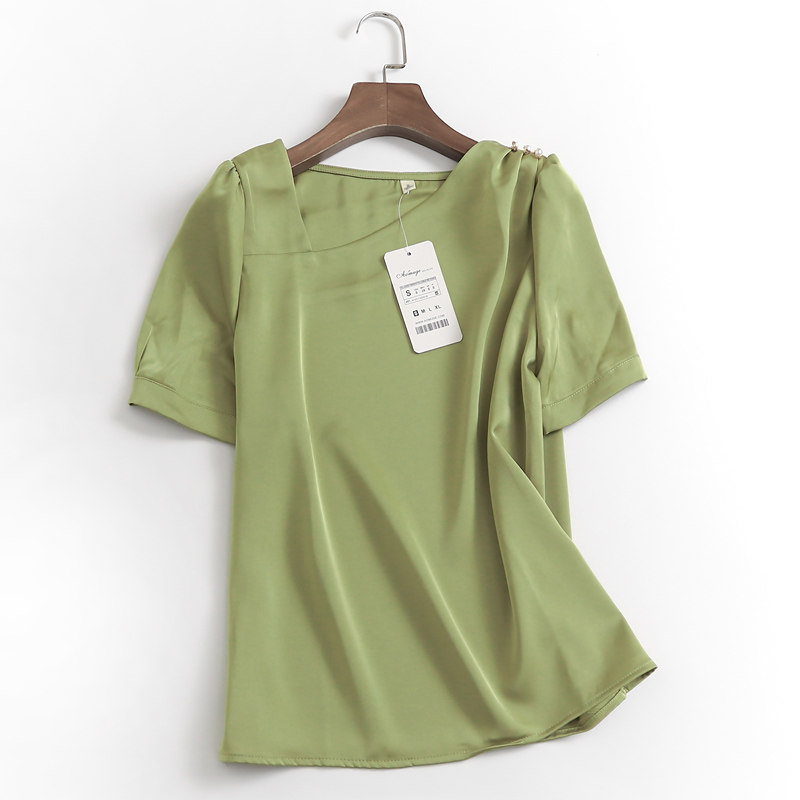 夏季新款设计感休闲显瘦衬衫女