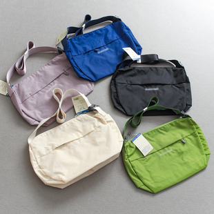 男女通用户外运动休闲风纯色斜跨包方便收纳轻便出行小包M989