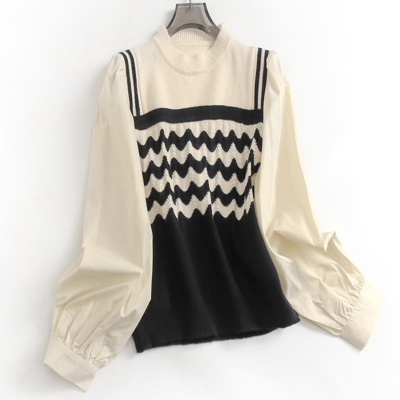 2024秋新长袖百搭毛衣女针织衫