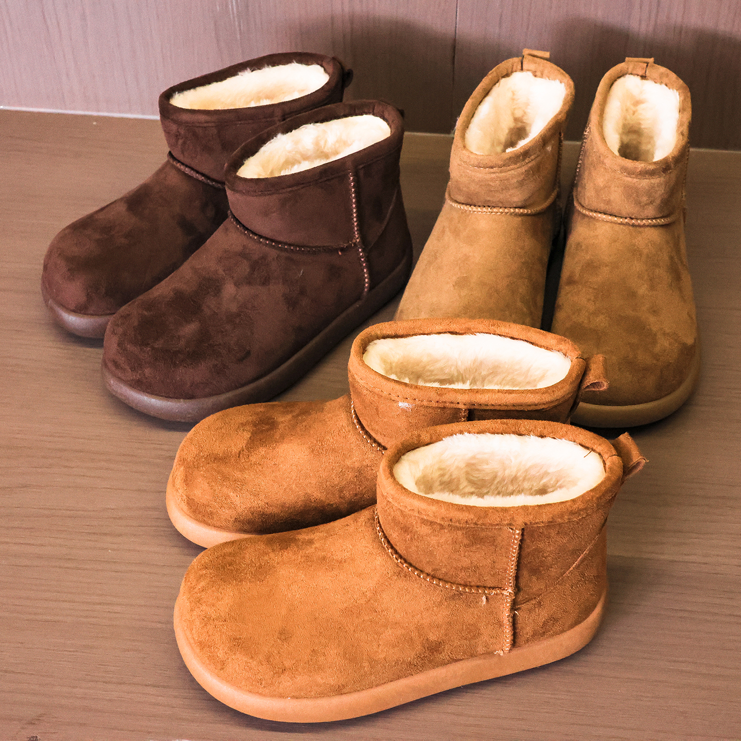 雪地靴女新款冬季加绒加厚棉鞋