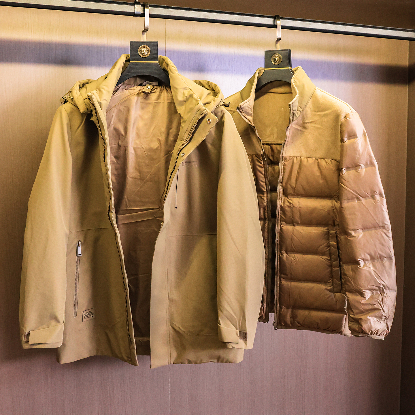 三合一可拆卸羽绒内胆男士羽绒服