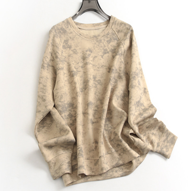 秋冬新款百搭长袖休闲上衣女卫衣