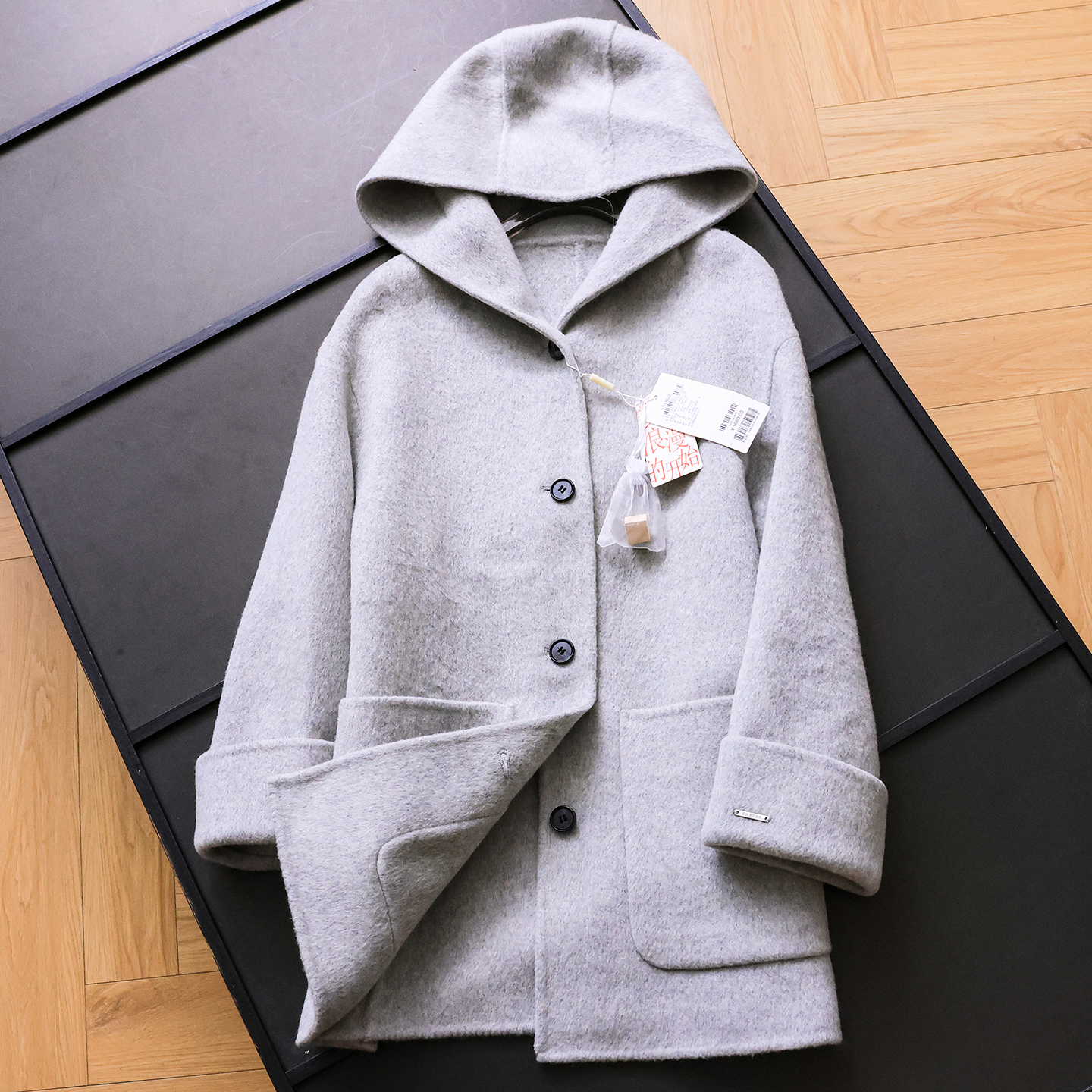 中长款大衣百搭长袖女毛呢外套