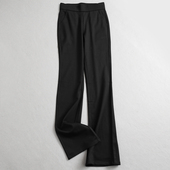 立显大长腿四面弹微喇裤 阔腿职场风通勤女裤 休闲裤 女神裤 长裤 K695