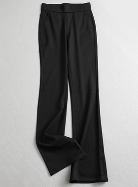 女神裤立显大长腿四面弹微喇裤阔腿职场风通勤女裤休闲裤长裤K695