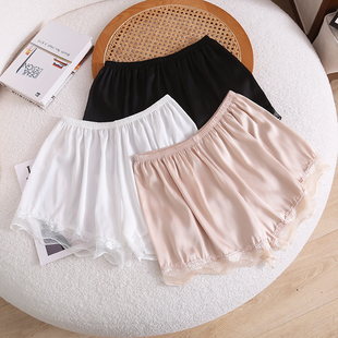防走光可外穿宽松仙女打底短裤 2024新款 M855 女夏天冰丝薄款 安全裤