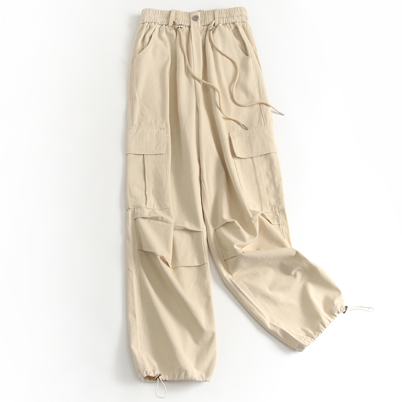 侧边口袋工装风休闲裤长裤