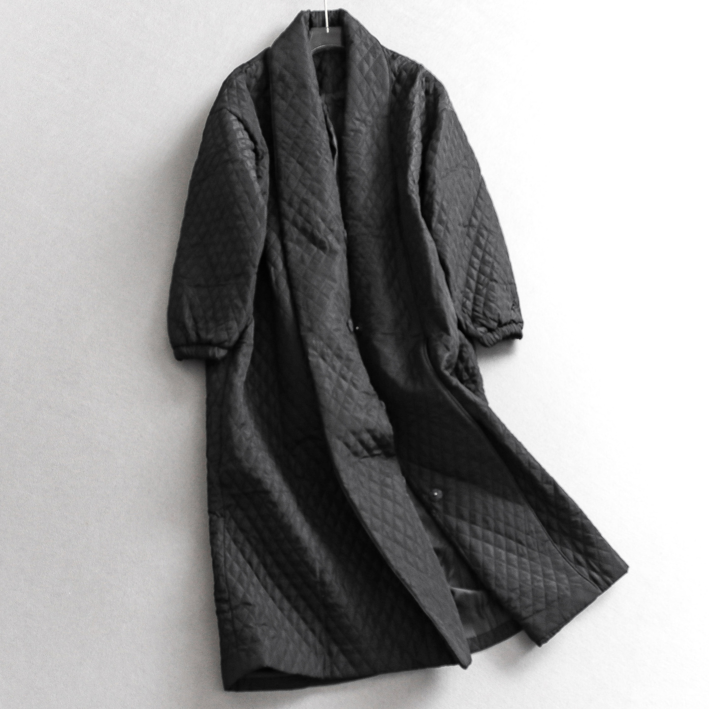 保暖过膝长款宽松外套女长袖棉衣