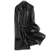 pu夹克风衣M080 黑色小西装 休闲皮衣外套女春秋韩版 机车服宽松时尚