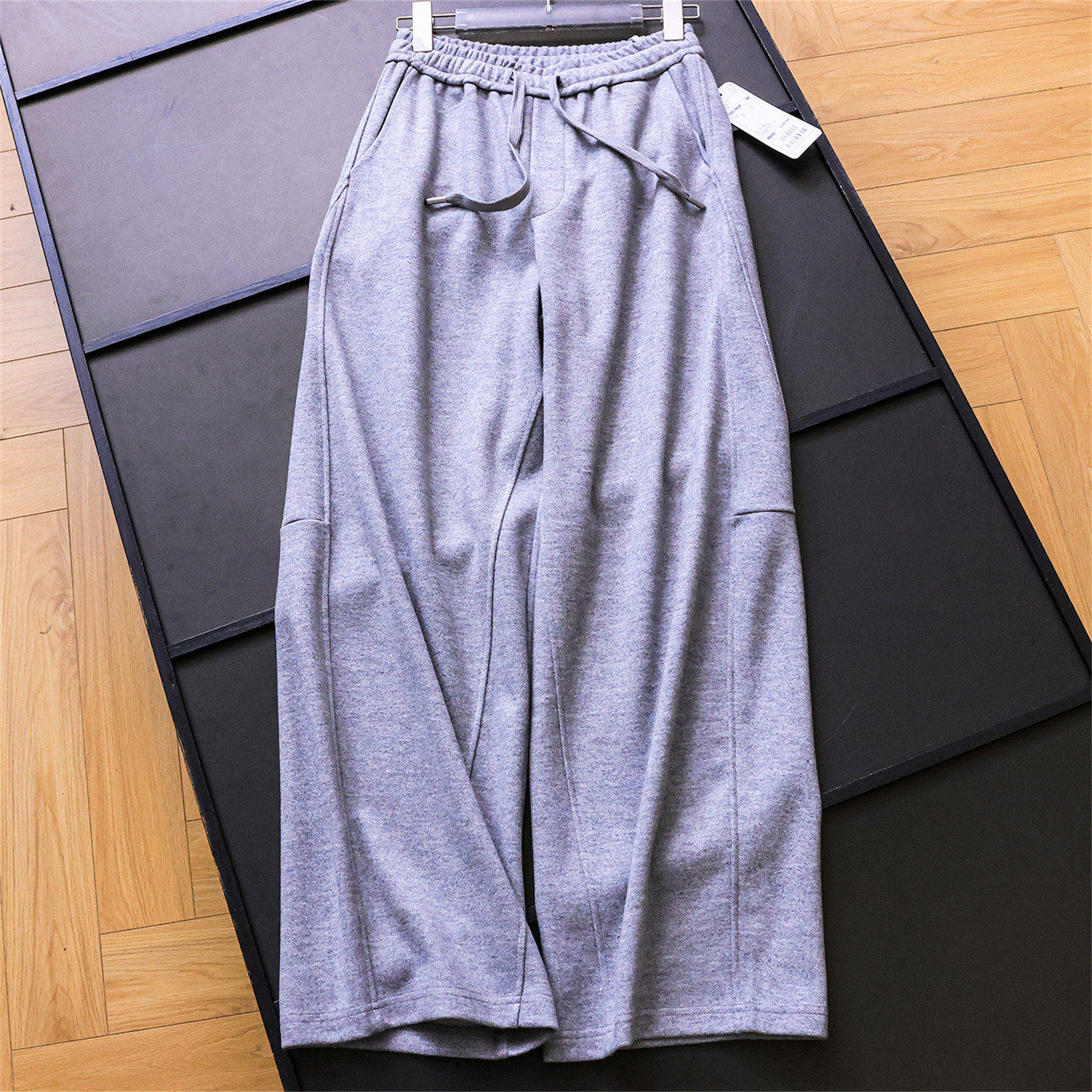 纯色结构裤缝修身腿型显瘦高腰弯刀裤锁温保暖阔腿裤休闲裤女M108,女装/女士精品,休闲裤,淘宝优惠券,粉丝福利购,淘宝优惠卷