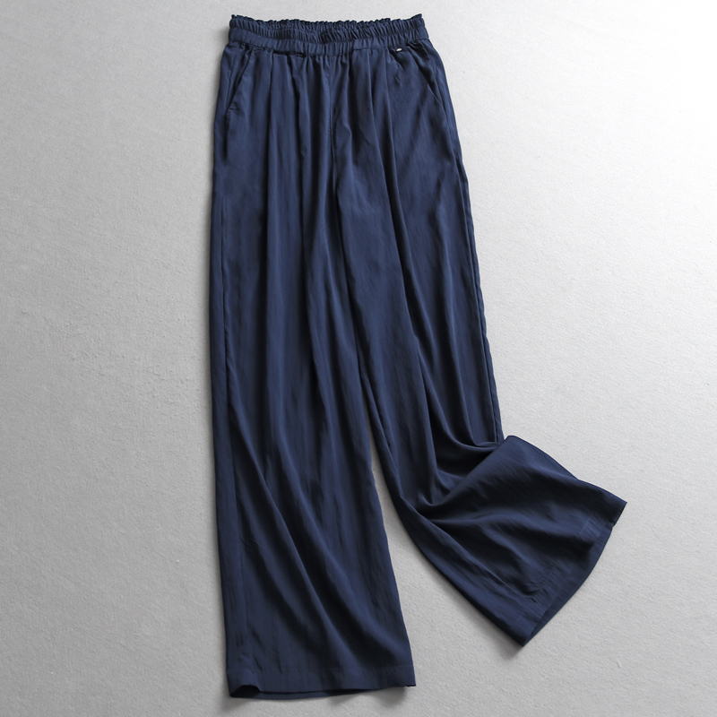 纯色薄款凉感透气防晒裤女休闲裤