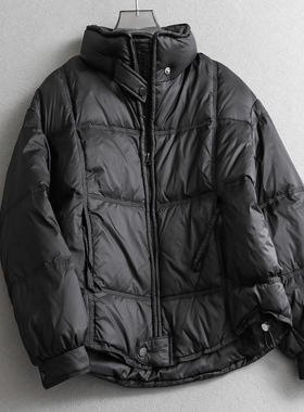 轻感不压身！纯色立领百搭宽松加厚保暖泡芙面包服女装羽绒服Q579