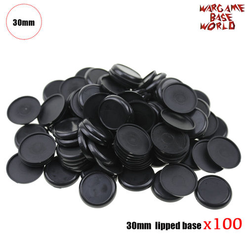 战锤底座 战争机器底座 lipped bases 30mm warhammer bases