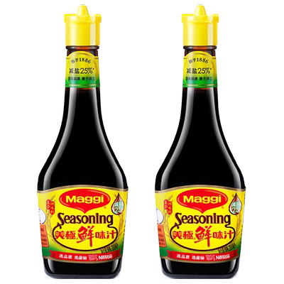 美极减盐鲜味汁炒菜凉拌点蘸