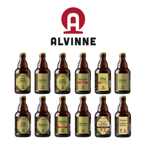 比利时进口 奥文Alvinne  法兰德斯深色酸艾尔系列 精酿啤酒330ml