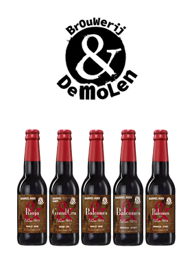 荷兰进口 磨栏风车 De Molen 大麦酒 帝国世涛 330ml 精酿啤酒