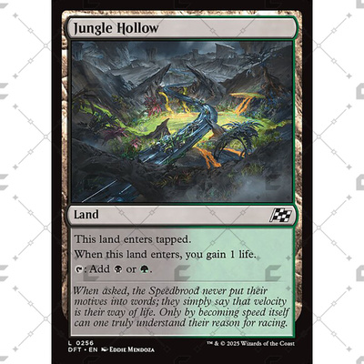 【COPTUS】 万智牌 丛林幽谷 Jungle Hollow 英文 DFT-256