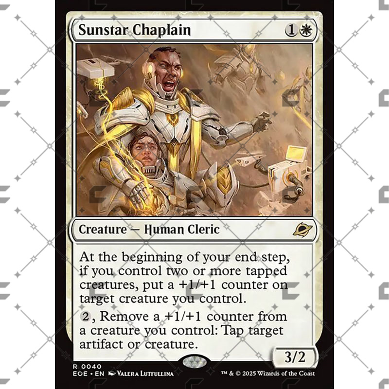 【COPTUS】 万智牌 辉星连教士 Sunstar Chaplain英文EOE-040/324