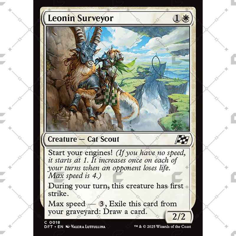 【COPTUS】 万智牌 狮族勘路员 Leonin Surveyor 英文 DFT-018