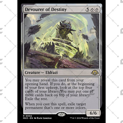 【COPTUS】 万智牌 命运吞噬体 Devourer of Destiny 简中MH3-002