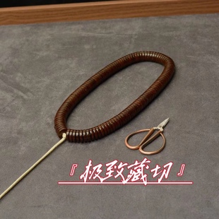 头货原色印尼椰壳108颗佛珠老型桶手串原生态男文玩念珠药片直切