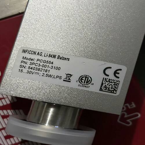英福康PCG554真空计传感器