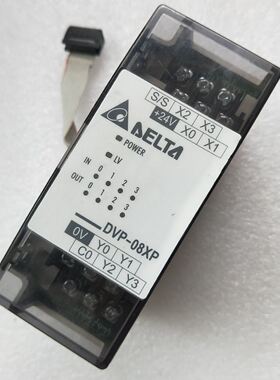 DVP08XP11T台达PLC模块 拆机 功能正常