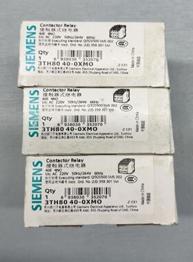 +续电器+3TH80+40-0XM0，