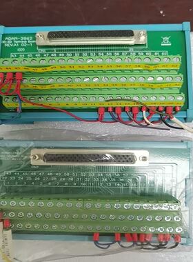 研华 ADAM-3962 导轨安装的DB62接线端子 拆