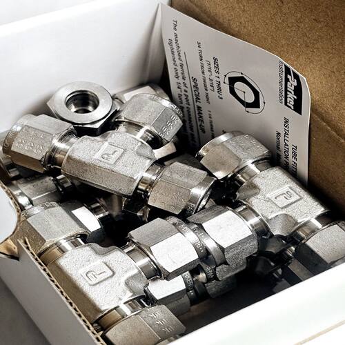 parker派克ETM10-316卡套三通接头