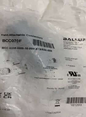 巴鲁夫BCC070F接插器BCC+A335-00