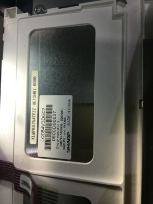 LQ084V3DG02 LQ084V3DG01原装夏普8.4寸工业屏议价LQ084S3DG01